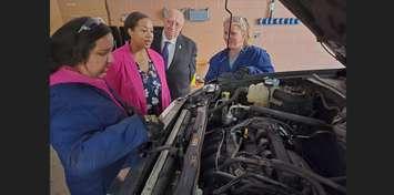 Savannah Cloud (L), Charmaine Williams, Bob Bailey, Sydney Sutcliffe (R) - Sept. 9/25 (Blackburn Media Photo by Josh Boyce)