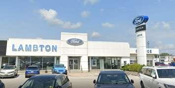 Finch Ford Lincoln in Sarnia. July 2021. (Photo by Google Maps)