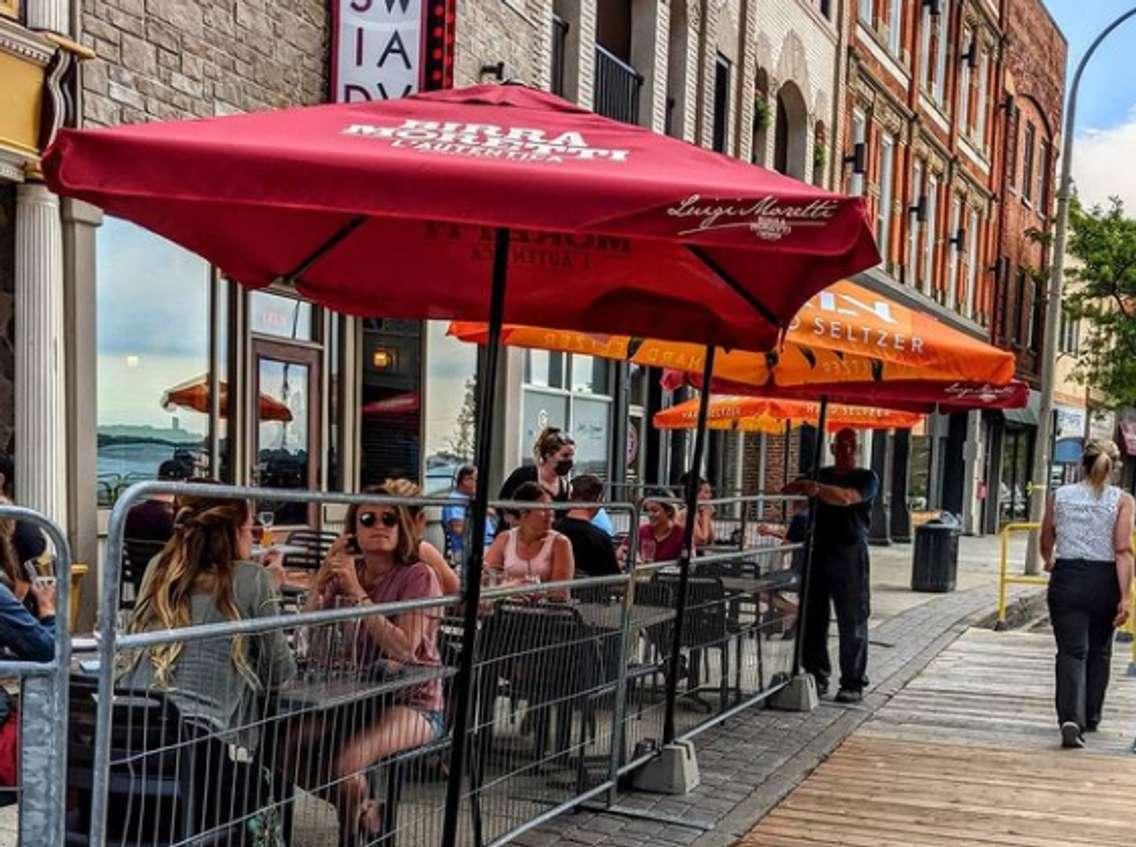 Sideways Classic Grill patio (Photo via Sideways Classic Grill on Instagram)