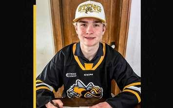 Sarvir Jaworski (Photo courtesy of Sarnia Sting via Facebook)