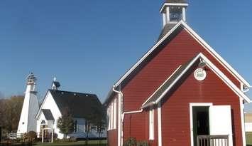 Historic buildings at the Moore Museum. Photo submitted to Blackburn Media Inc.