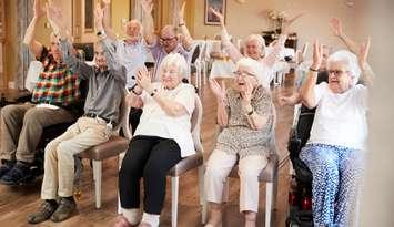 Seniors enjoying a fitness class (Image courtesy of monkeybusinessimages / iStock / Getty Images Plus via Getty Images)