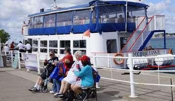 Sarnia's 39th annual St. Clair River seniors cruise aboard the Duc D'Orleans. (Photo by Melanie Irwin)