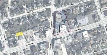 Wheatley Evacuation Zone-Feb 7 2023. Photo via Municipality of CK)
