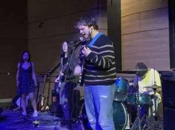Students practice for GLSS Revue 2023. Image courtesy of April Brander.