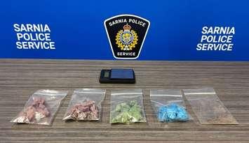 More than $16,000 of fentanyl was seized by Sarnia police (Photo by: Sarnia police)