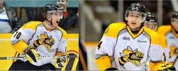 Nail Yakupov (L) and Reid Boucher (R) (Photos courtesy of OHL Images)