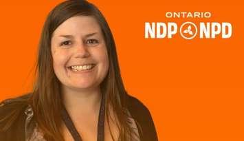 Candace Young. Photo courtesy of the New Democrats of Sarnia-Lambton-Bkejwanong via Facebook. 