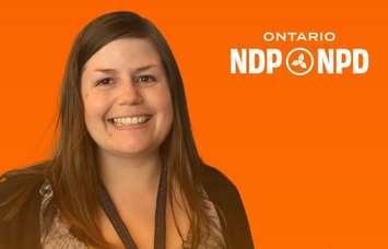 Candace Young. Photo courtesy of the New Democrats of Sarnia-Lambton-Bkejwanong via Facebook. 