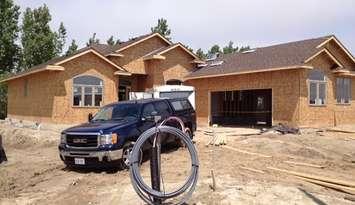 A home under construction in Sarnia (BlackburnNews.com file  photo)