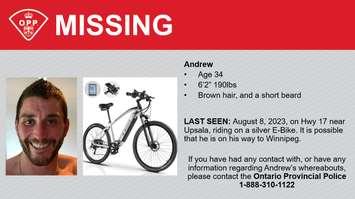 Photo courtesy of the Ontario Provincial Police.