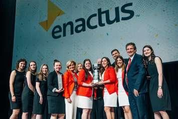 Enactus Lambton wins second National Championship May 9, 2019. (Photo courtesy of Enactus Lambton via Twitter)