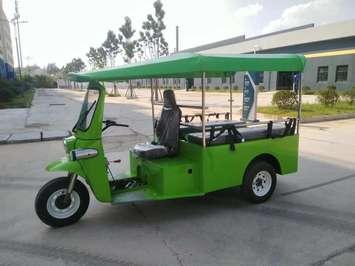 Stevie Go Go, Sarnia tuk-tuk business. Image courtesy of Steve Devlin Facebook.