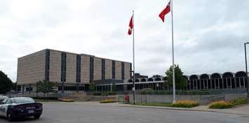 Ontario Court of Justice in Sarnia. July 12, 2019. (BlackburnNews photo by Colin Gowdy)