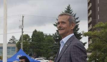 Chris Hadfield at Canada’s Walk of Fame Hometown Star Celebration. August 6, 2019. (Photo by Sarnia News Today)