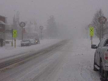 File photo of a winter storm. Photo by Kirk Dickson
