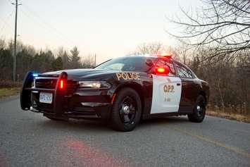 Ontario Provincial Police cruiser. Courtesy OPP West/Twitter.