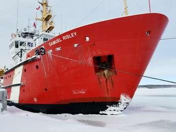 Samuel Risley Photo courtesy of the Canadian Coast Guard Dec 29,2017