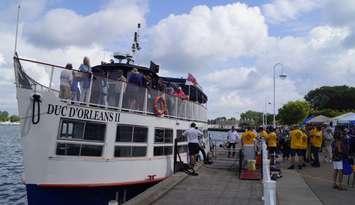 The Duc d'Orleans II during the Sarnia senior cruise day. (File photo by Sarnia News Today)