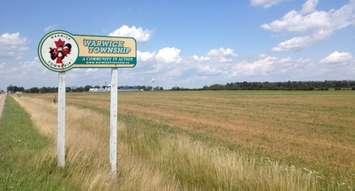 Warwick Township sign. Blackburn News Sarnia (File photo by Melanie Irwin)