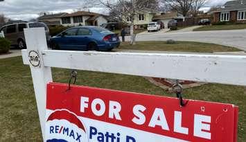 For sale sign. Blackburn Media file photo by Melanie Irwin.