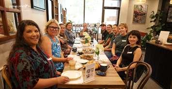 Starter Company Plus program recipients at a kick off meeting (Photo by: Sarnia-Lambton Economic Partnership)