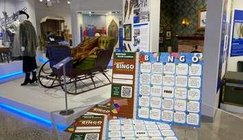 Bingo card at the Lambton Heritage Museum for the bingo summer challenge (Photo by: County of Lambton)