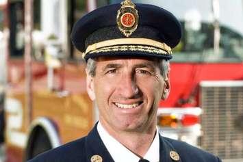 St. Thomas Fire Chief Rob Broadbent. Photo courtesy of  the City of St. Thomas.