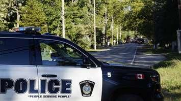 A Sarnia Police SUV. October 16, 2018. (Photo by Colin Gowdy, BlackburnNews)