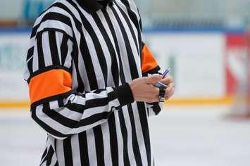 Hockey referee. (Marko Hannula / iStock / Getty Images Plus)