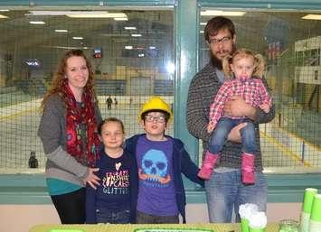 Habitat for Humanity's next partner family: Parents Ryan and Becca Davis with their children Isaac, April and Olive. (Photo courtesy of  Anne Taylor)