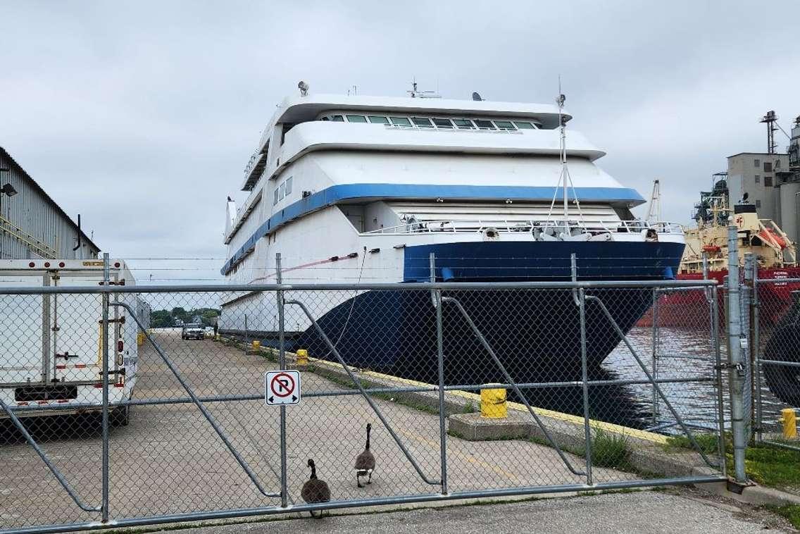 Majestic Star II docked in Sarnia - June 3/24 (Blackburn Media Photo by Josh Boyce)