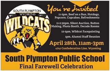 South Plympton Final Farewell Poster via facebook.