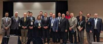 Western wardens caucus at 2023 ROMA conference. ( Photo courtesy of The Western Ontario Wardens' Caucus Inc. via Twitter)