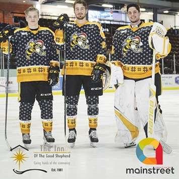 Ugly Sweater Contest Photo courtesy of Sarnia Sting Dec. 14,2017