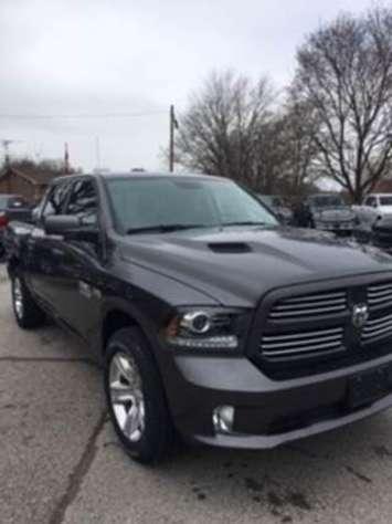 Black truck stolen from Bayview Chrysler Dodge April 3. Photo courtesy of Sarnia Police.
