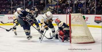 The Sarnia Sting vs. the Windsor Spitfires - Feb. 18/20 (Photo by Metcalfe Photography)