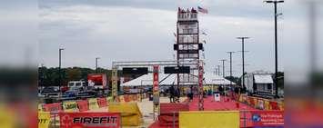 The Firefit Championships' course at Lambton College in Sarnia. September 6, 2019. (BlackburnNews photo)