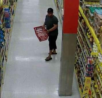 A Theft Suspect Wanted By Sarnia Police - Oct 10/17 (Photo Courtesy of Sarnia Police)