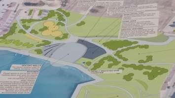 Centennial Park Concept Plan, May 1, 2015. BlackburnNews.com photo by Stephanie Chaves