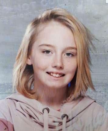 10-year-old Leia Cooper has been reported missing by Sarnia police - Aug 14/18 (Photo courtesy of Sarnia Police Service)