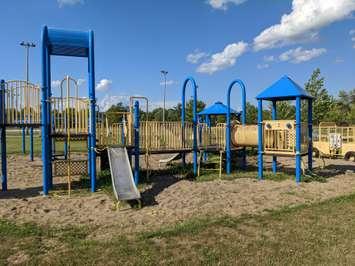 Germain Park playground - July 29, 2020 (Blackburnnews.com photo by Josh Boyce)