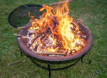 Fire pit container. (Photo courtesy of © Can Stock Photo / jlovell) 