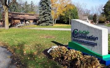 St. Clair Conservation Authority on Mill Pond Crescent in Strathroy. November 4, 2018. (Photo by Colin Gowdy, BlackburnNews)