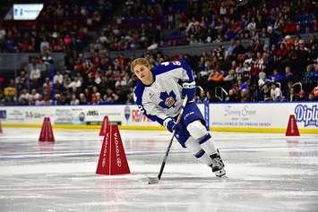 William Nylander of the Toronto Maple Leafs, shown here in 2016 with the Toronto Marlies Photo courtesy The AHL/Wikipedia.
