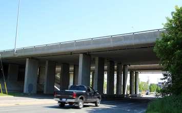 402 Front St. Overpass (BlackburnNews.com file photo May 2017)