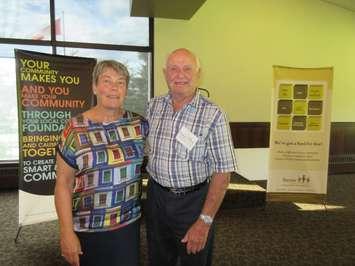 Sarnia Community Foundation Executive Director Jane Anema  says Don Moore of Oil Springs.  Submitted Photo.