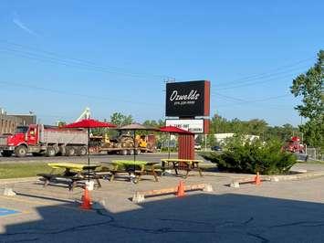 Ozwelds Diner on Plank Road in Sarnia.  June 2021.  (Photo from Facebook)