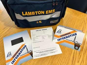 Lambton EMS Cool Aid information. Image courtesy of Stephen Turner.