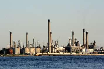 Imperial Sarnia Site in Chemical Valley  (BlackburnNews.com photo by Dave Dentinger)